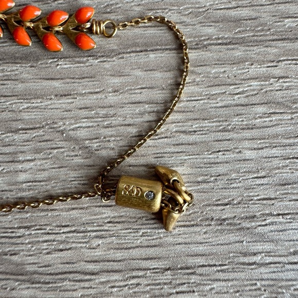 Orange Leaf Design Bracelet - Picture 3 of 3